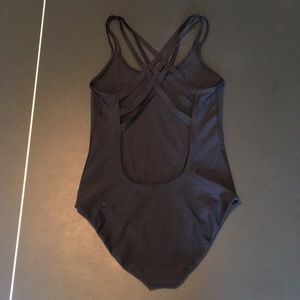 Lululemon Black Strappy One-piece